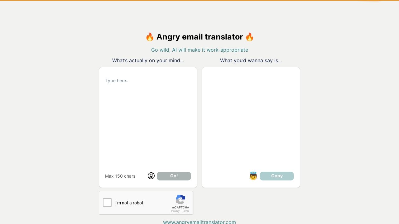 Angry Email Translator