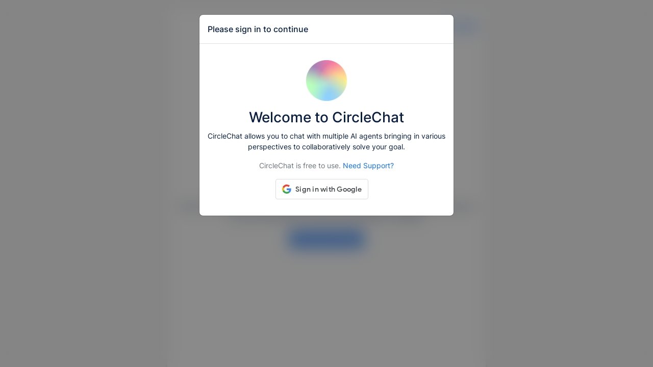 Circle Chat