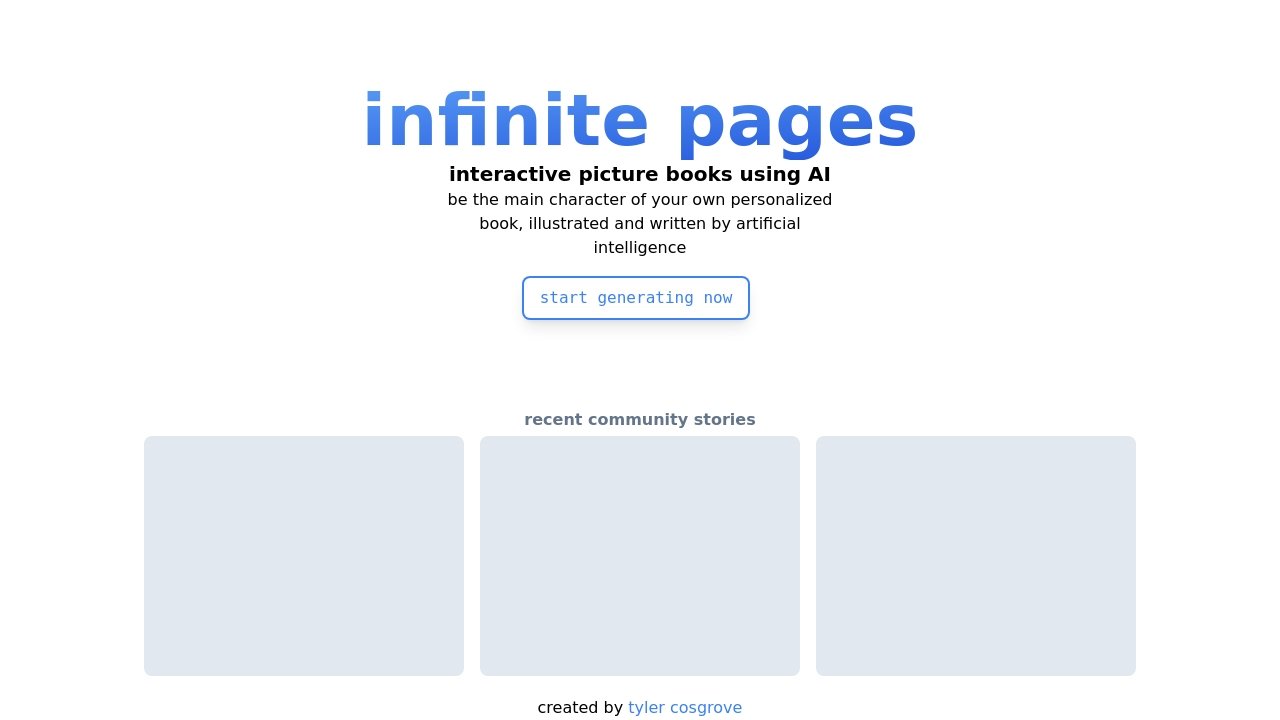 Infinite Pages