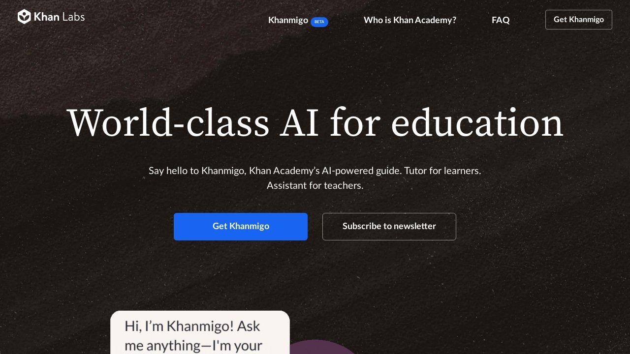 Khan Academy - Khan Labs