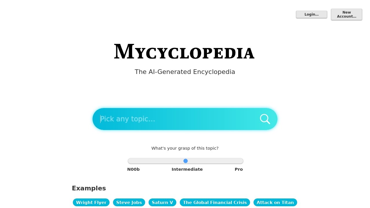 Mycyclopedia
