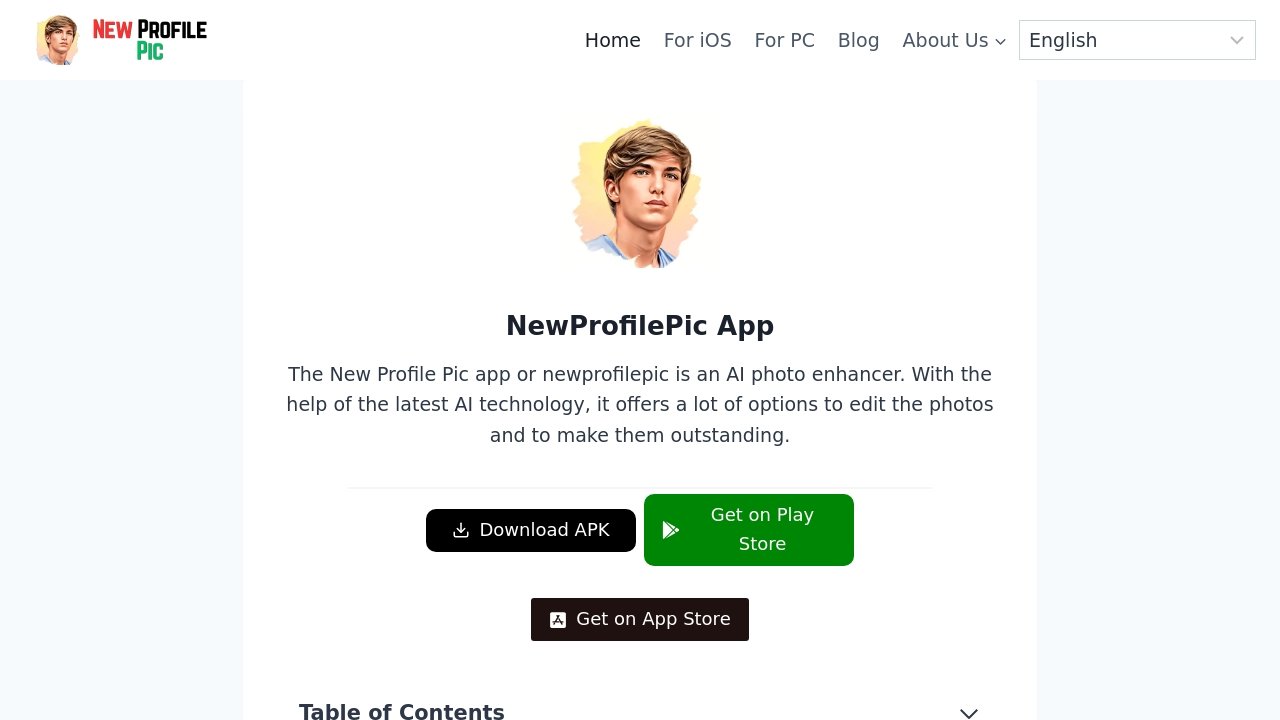 NewProfilePic App