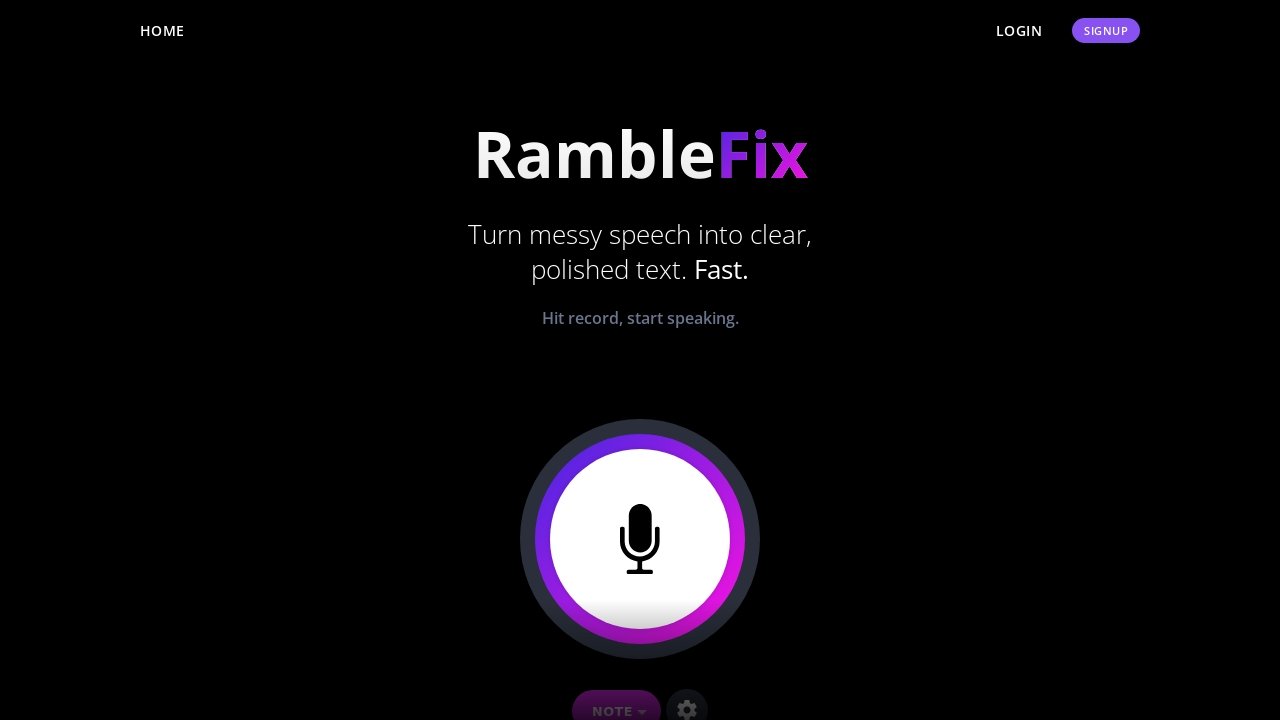 Ramblefix