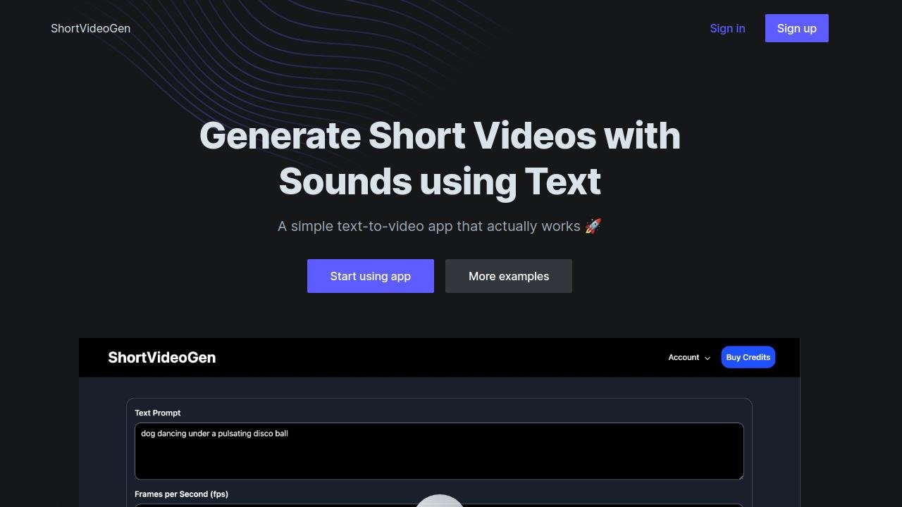 ShortGen Video