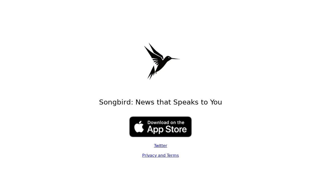 Songbird News