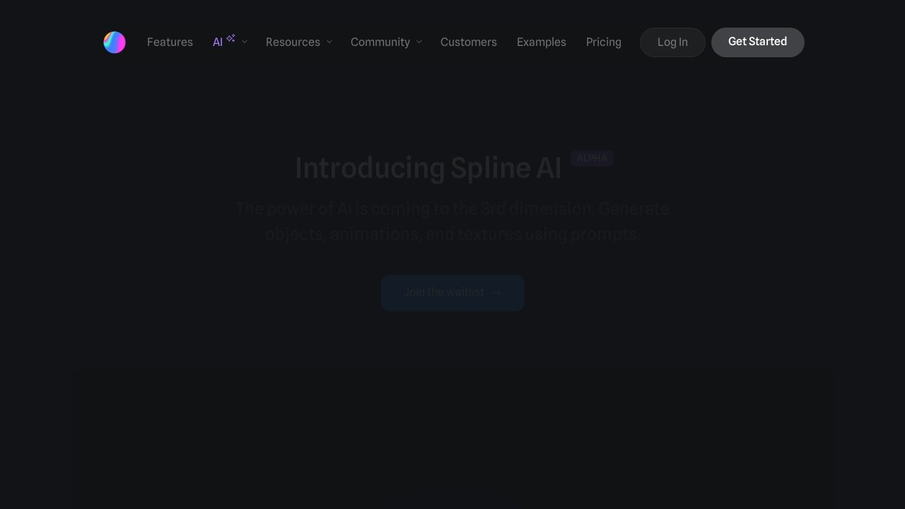 Spline AI (Alpha)