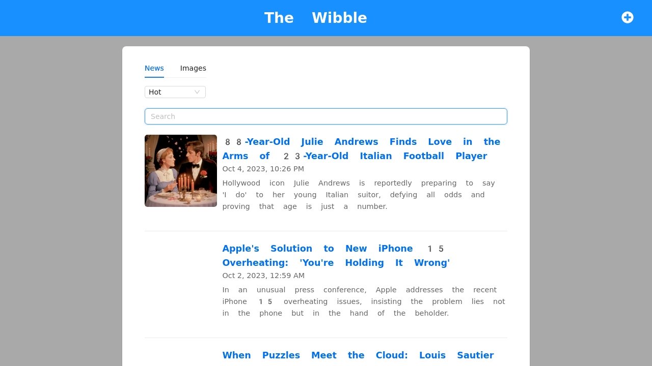 Wibble News